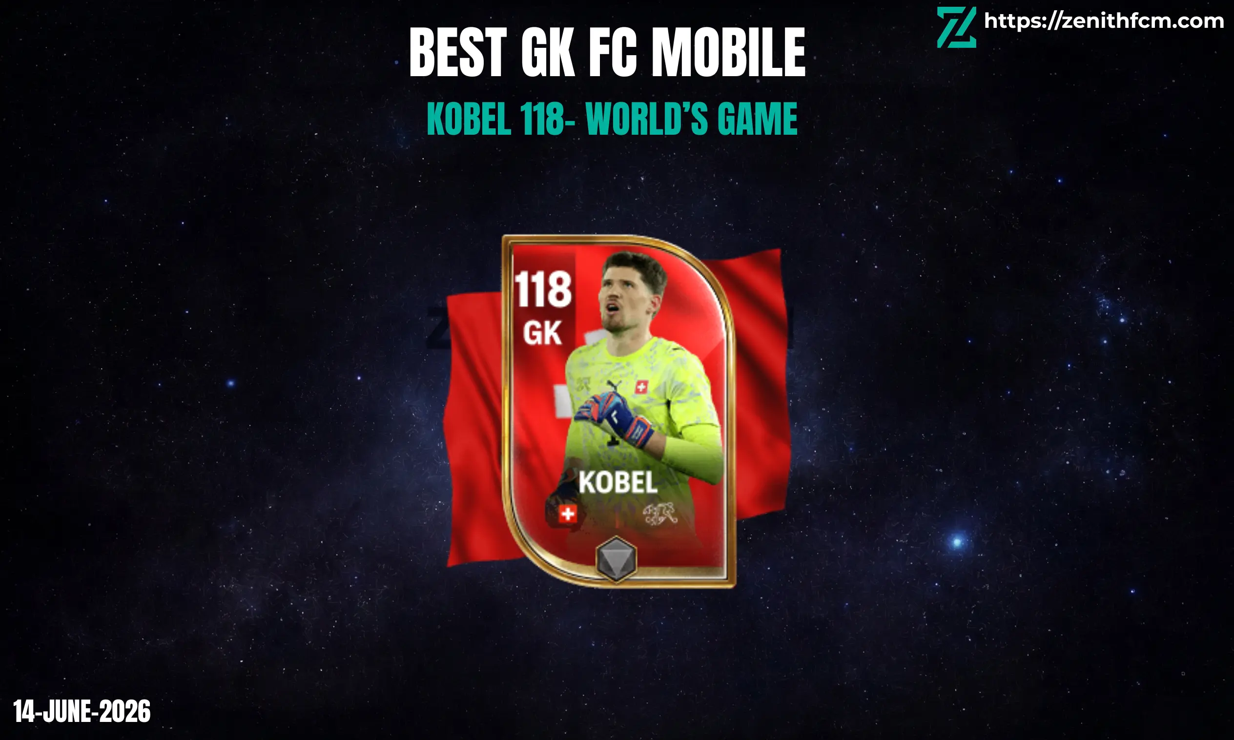 Kobel 118 World's Game FC Mobile Review (GK)