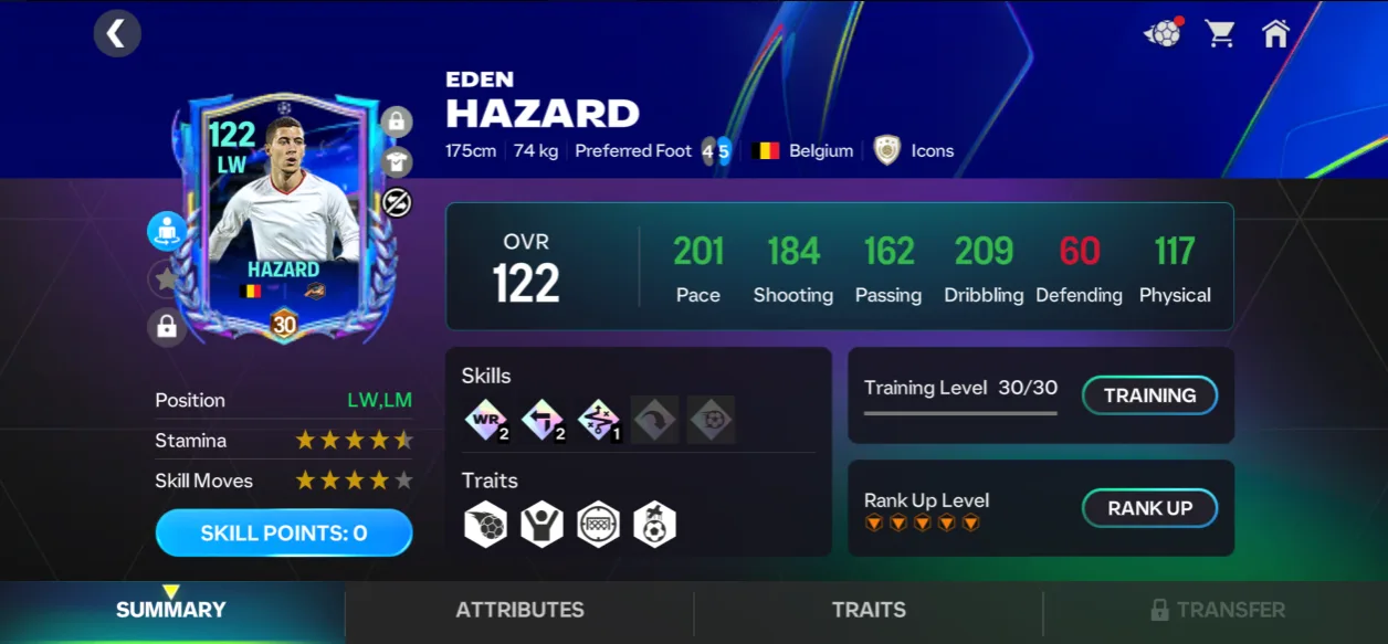 Eden Hazard (117) -UEFA DREAMCHASERS- REVIEW