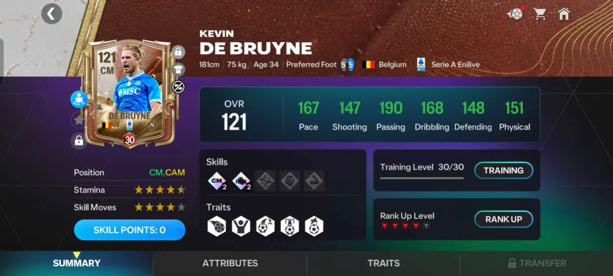 Kevin De Bruyne (116) -Capped Legends- REVIEW