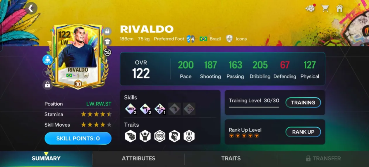 Rivaldo 117 Ginga Review
