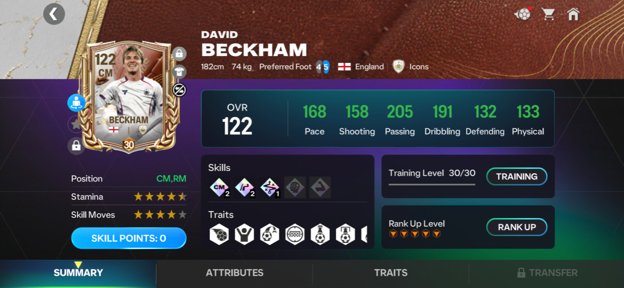DAVID BECKHAM (117) -Capped Legend- REVIEW