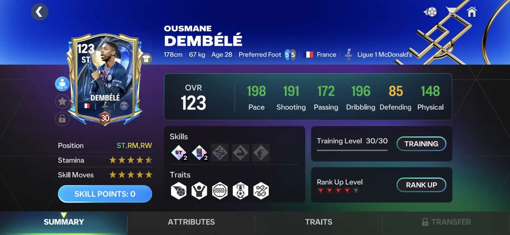 Dembele TOTS FC Mobile Review (119 OVR) – Best Attacker in FC Mobile TOTS26?