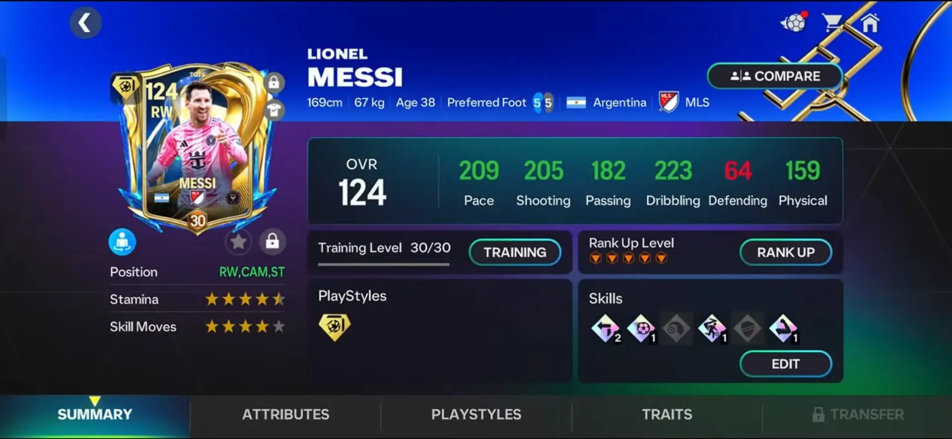 Messi UTOTS Review : The Smoothest Endgame Attacker in FC Mobile?