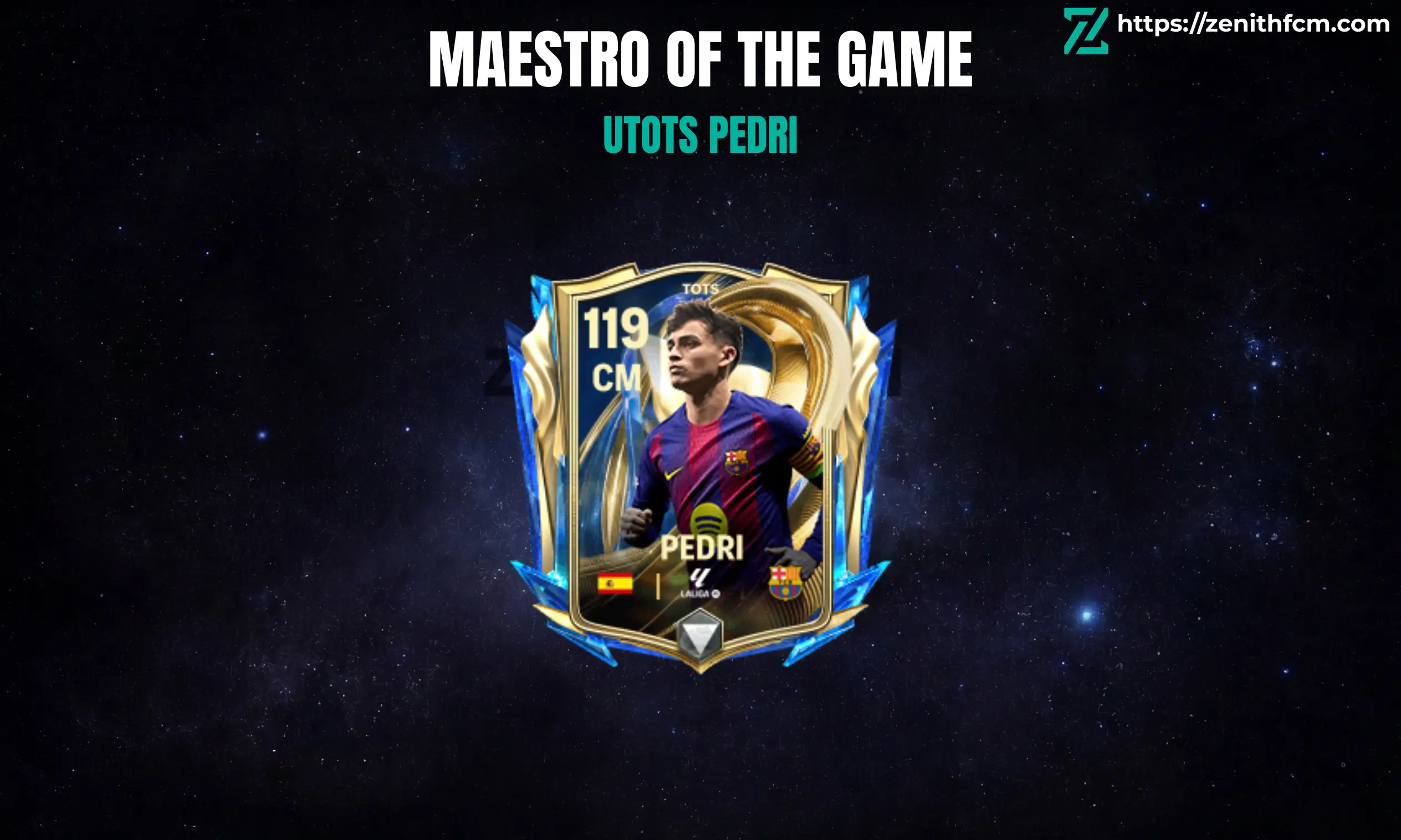 UTOTS Pedri FC Mobile Review (CM/CDM)