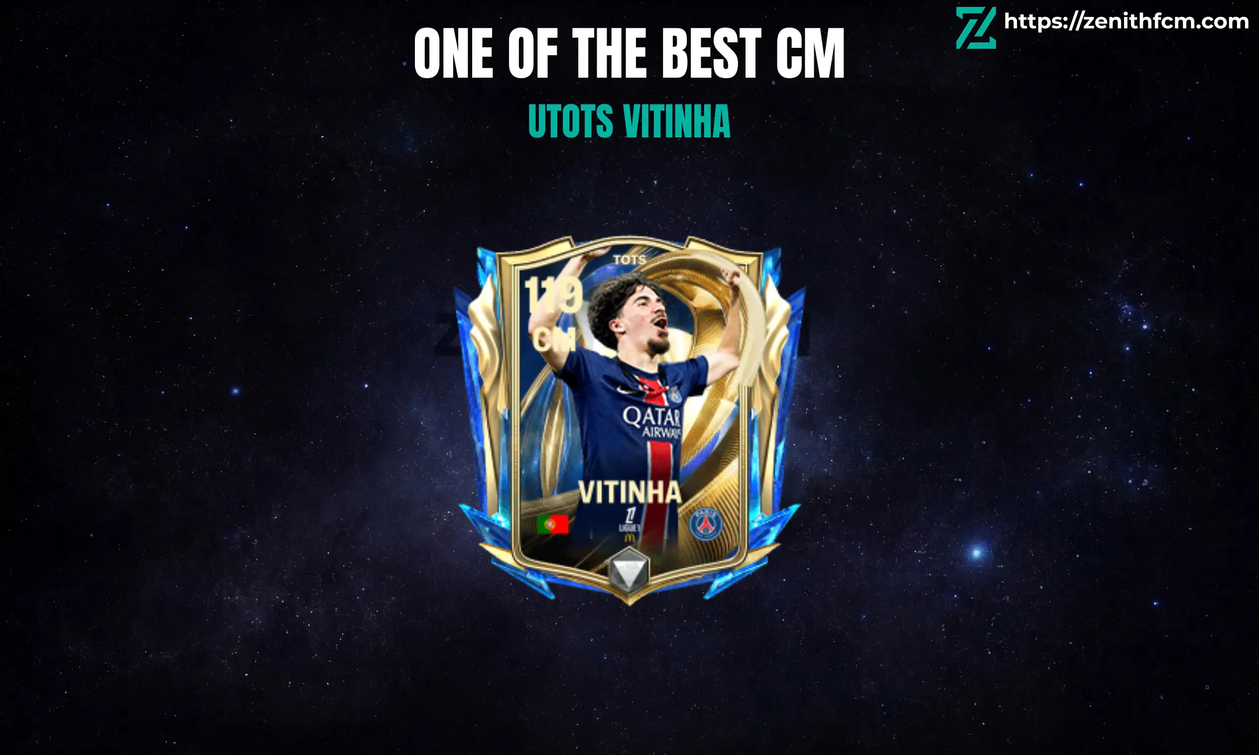 UTOTS Vitinha FC Mobile Review (CM/CDM) – Complete Player Overview